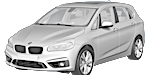 BMW F45 B1892 Fault Code